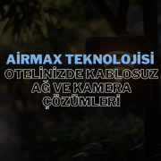 Ubiquiti AirMax teknolojisi, otelinizdeki kablosuz ağ ve güvenlik kameralarının performansını artırmak için ideal bir çözümdür.