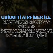 Ubiquiti AirFiber, uzun mesafelerde yüksek hızda veri iletimi sağlayan güçlü bir kablosuz iletişim çözümüdür.