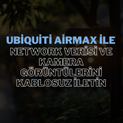 Ubiquiti AirMax, yüksek performanslı kablosuz ağ çözümleri sunarak, network verisi ve kamera görüntülerini güvenli bir şekilde iletmek için mükemmel bir tercihtir.